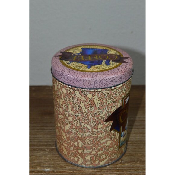 Kitchen Coffee Vintage Style Tin Display Décor Retro Metal Canister FLAWS - Picture 3 of 11